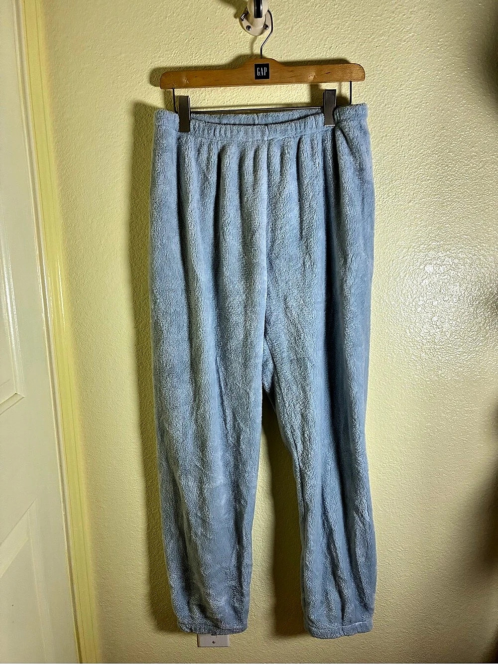 NWOT Blue Polyester Jogger Pants, Size Large